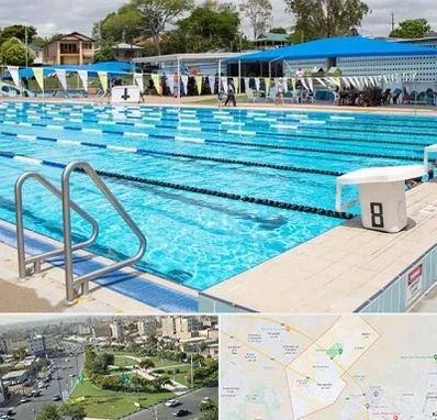 استخر روباز در کمال شهر کرج