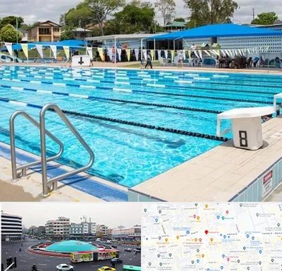 استخر روباز در میدان انقلاب