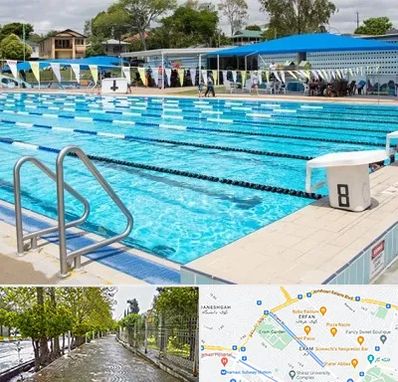 استخر روباز در خیابان ارم شیراز