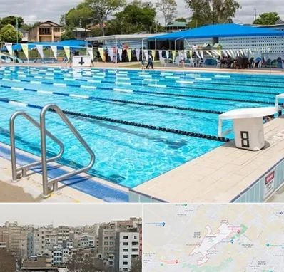 استخر روباز در محمد شهر کرج