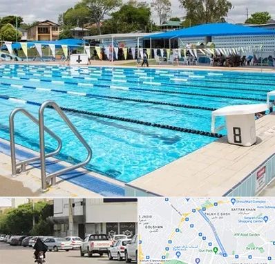 استخر روباز در قدوسی شرقی شیراز