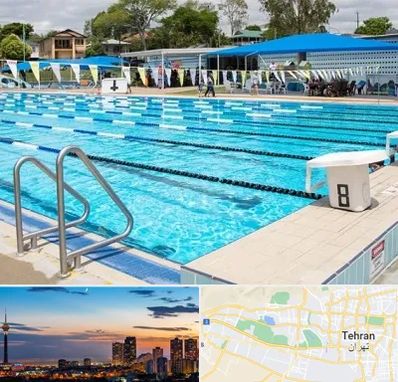 استخر روباز در غرب تهران 