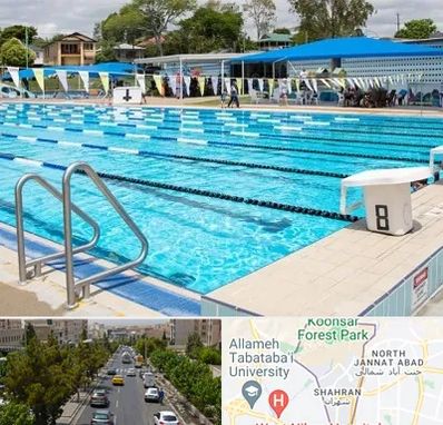 استخر روباز در شهران 