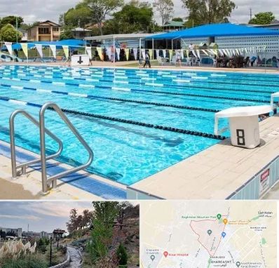 استخر روباز در باغستان کرج