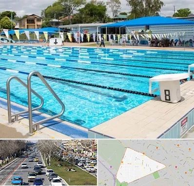 استخر روباز در احمدآباد مشهد