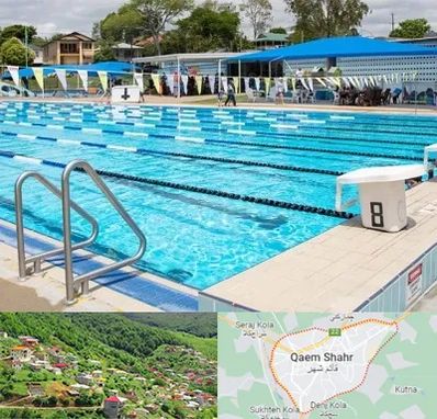 استخر روباز در قائم شهر