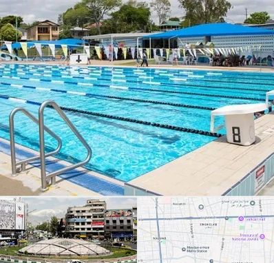 استخر روباز در مرکز تهران