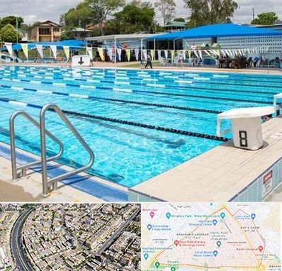 استخر روباز در شهرک غرب مشهد