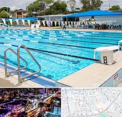 استخر روباز در منظریه رشت