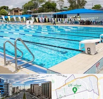 استخر روباز در سعادت آباد 