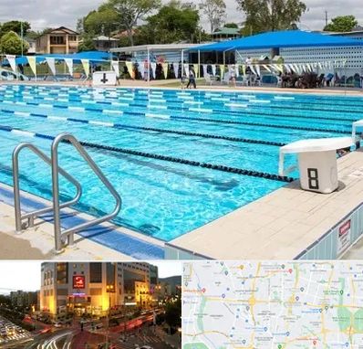 استخر روباز در جنت آباد تهران 