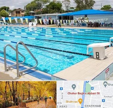 استخر روباز در چهارباغ اصفهان