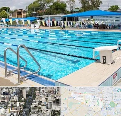 استخر روباز در منطقه 18 تهران