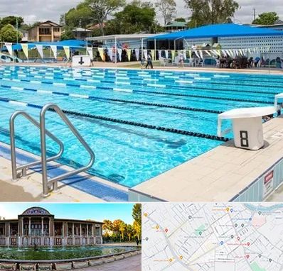 استخر روباز در عفیف آباد شیراز