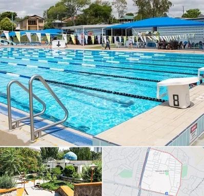 استخر روباز در باغمیشه تبریز