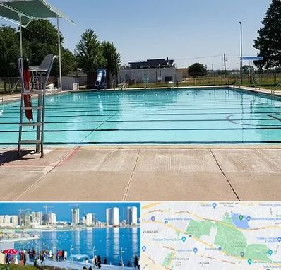 استخر روباز بانوان در چیتگر 