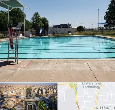 استخر روباز بانوان در استاد معین 