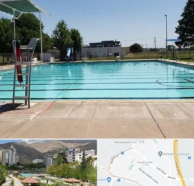 استخر روباز بانوان در شهر زیبا