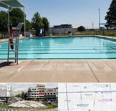 استخر روباز بانوان در مرکز تهران