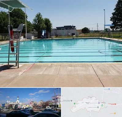 استخر روباز بانوان در ماهدشت کرج