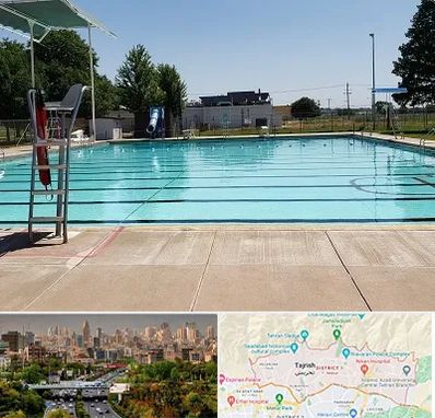 استخر روباز بانوان در منطقه 1 تهران