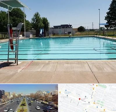 استخر روباز بانوان در بلوار معلم مشهد