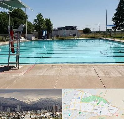 استخر روباز بانوان در منطقه 4 تهران