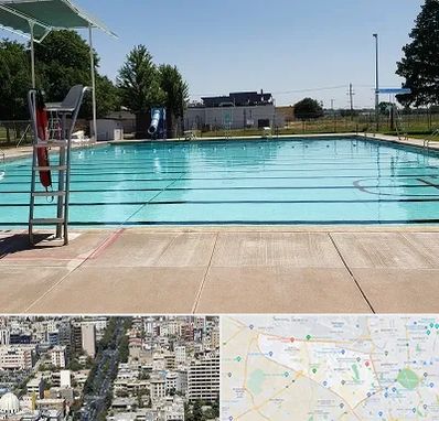 استخر روباز بانوان در منطقه 18 تهران