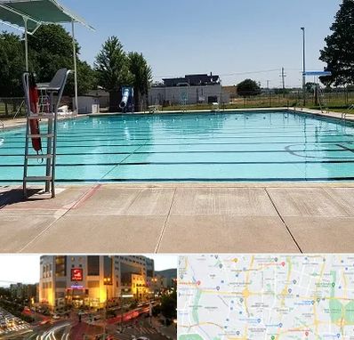 استخر روباز بانوان در جنت آباد تهران 