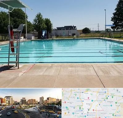 استخر روباز بانوان در منطقه 7 تهران