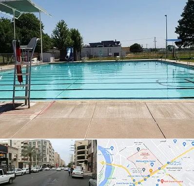 استخر روباز بانوان در زیتون کارمندی اهواز