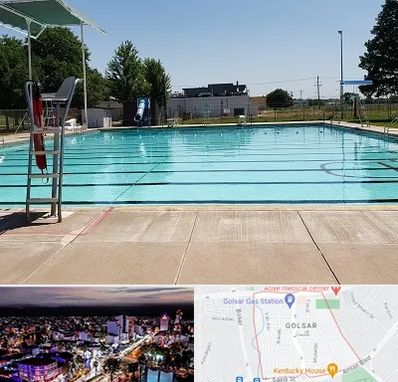 استخر روباز بانوان در گلسار رشت 