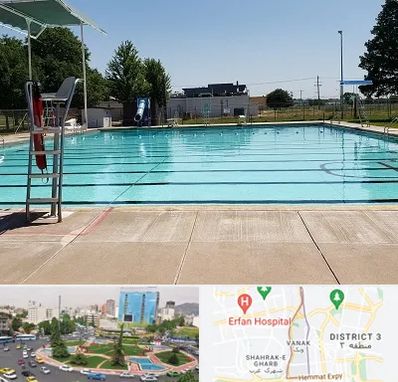 استخر روباز بانوان در ونک 