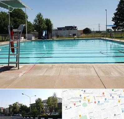 استخر روباز بانوان در میدان کاج