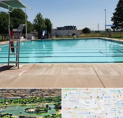 استخر روباز بانوان در منطقه 9 تهران