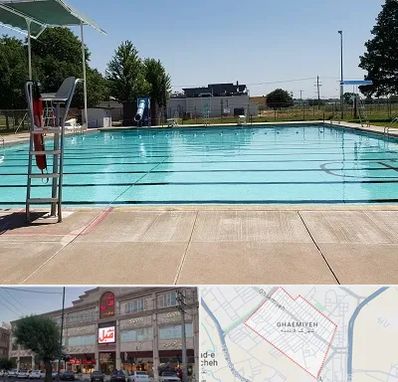 استخر روباز بانوان در قائمیه اسلامشهر