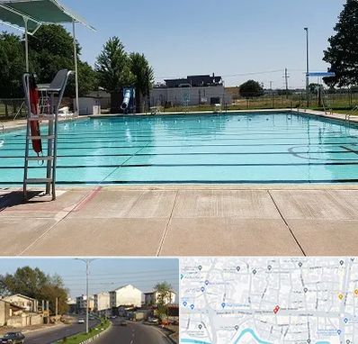 استخر روباز بانوان در ضیابری رشت