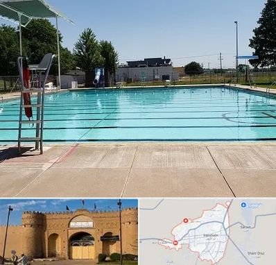 استخر روباز بانوان در ایرانشهر