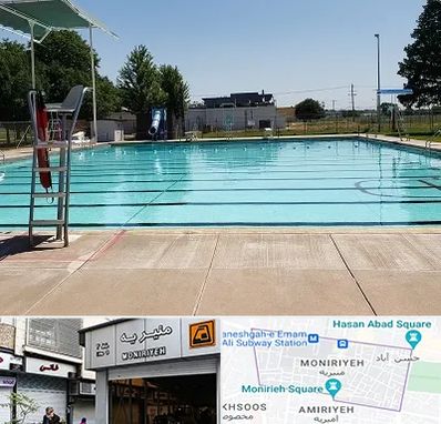 استخر روباز بانوان در منیریه 