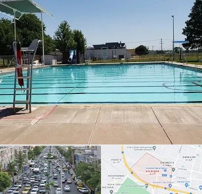 استخر روباز بانوان در گلشهر کرج