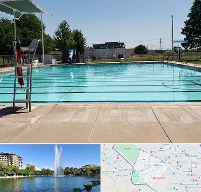 استخر روباز بانوان در کوهسنگی مشهد