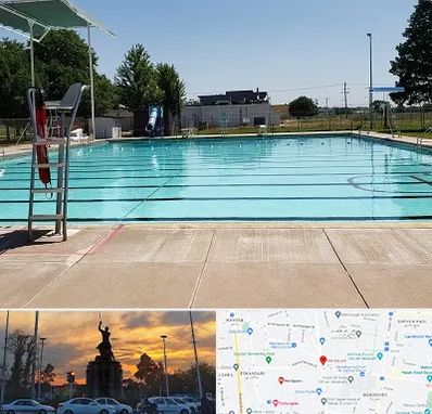 استخر روباز بانوان در میدان حر