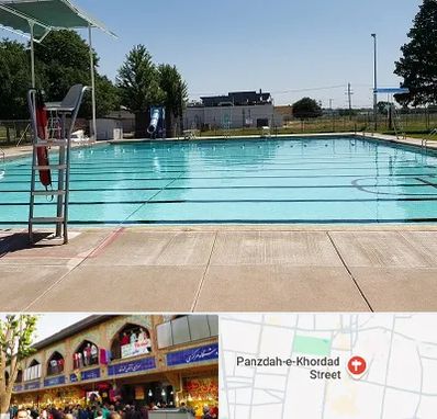 استخر روباز بانوان در 15 خرداد