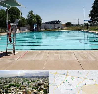 استخر روباز بانوان در منطقه 8 تهران