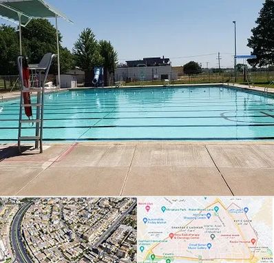 استخر روباز بانوان در شهرک غرب مشهد