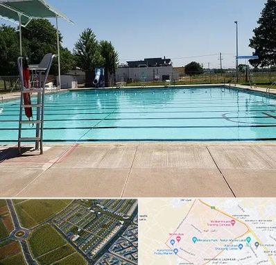 استخر روباز بانوان در الهیه مشهد