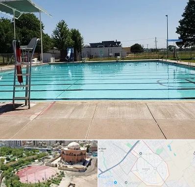 استخر روباز بانوان در گلستان اسلامشهر