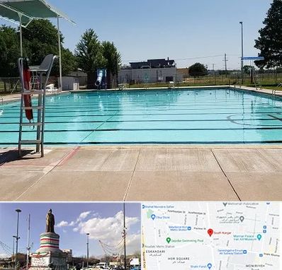 استخر روباز بانوان در کارگر جنوبی