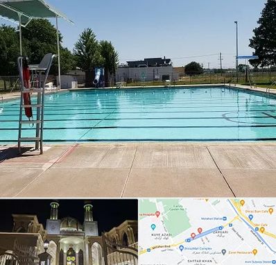 استخر روباز بانوان در زرگری شیراز