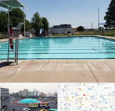 استخر روباز بانوان در میدان انقلاب